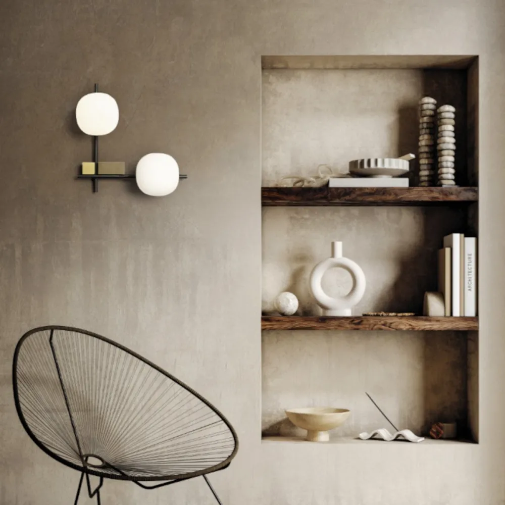 Applique moderne Miloox LINGOTTO 1744 344 G9 LED