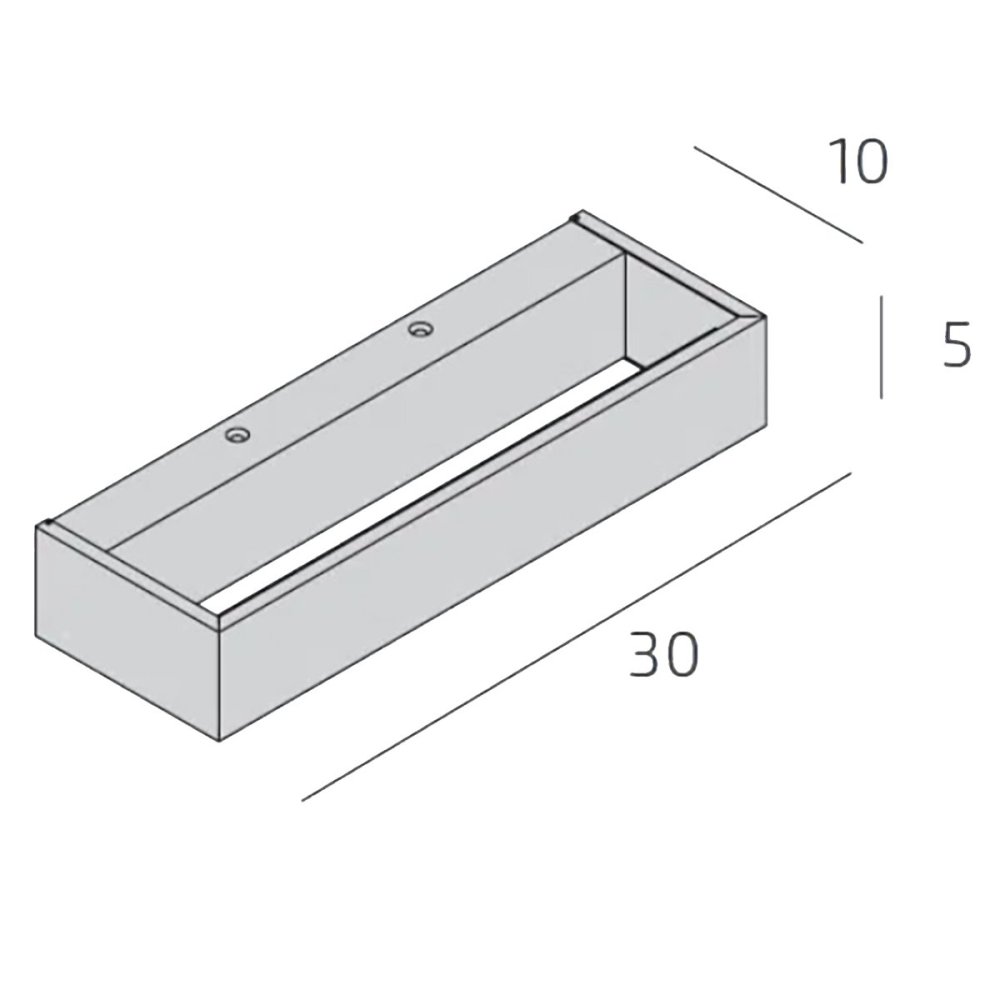Applique classico Top Light BIOS 1213 30 LED SWITCH