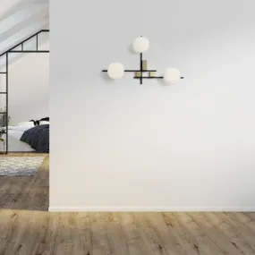 Lámpara de pared LED moderna Miloox LINGOTTO 1744 346 G9