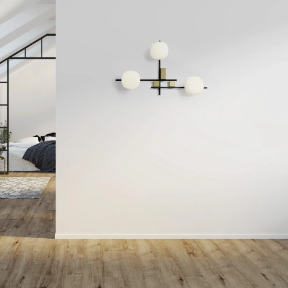 Lámpara de pared LED moderna Miloox LINGOTTO 1744 346 G9