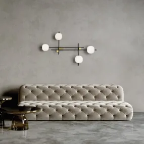 Applique moderno Miloox LINGOTTO 1744 347 G9 LED, plafoniera