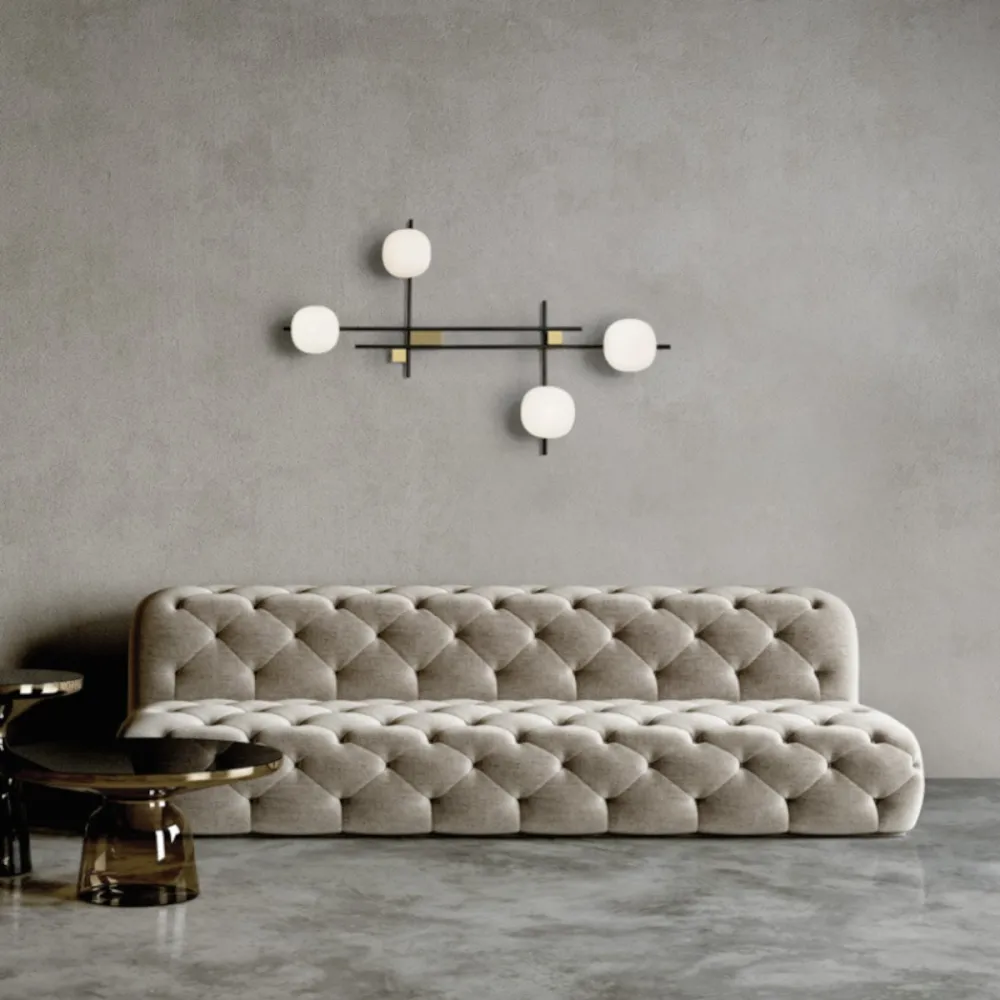 Applique moderno Miloox LINGOTTO 1744 347 G9 LED, plafoniera