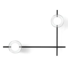 Applique moderne Miloox MIKADO 1744.175 1744.218 G9 LED