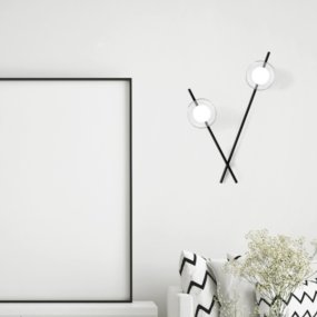 Applique moderne Miloox MIKADO 1744.175 1744.218 G9 LED