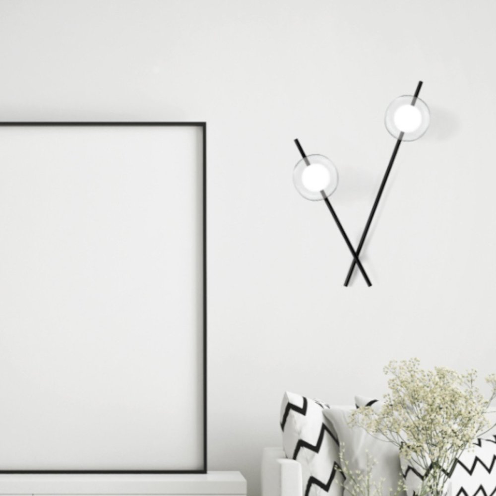 Applique moderne Miloox MIKADO 1744.175 1744.218 G9 LED