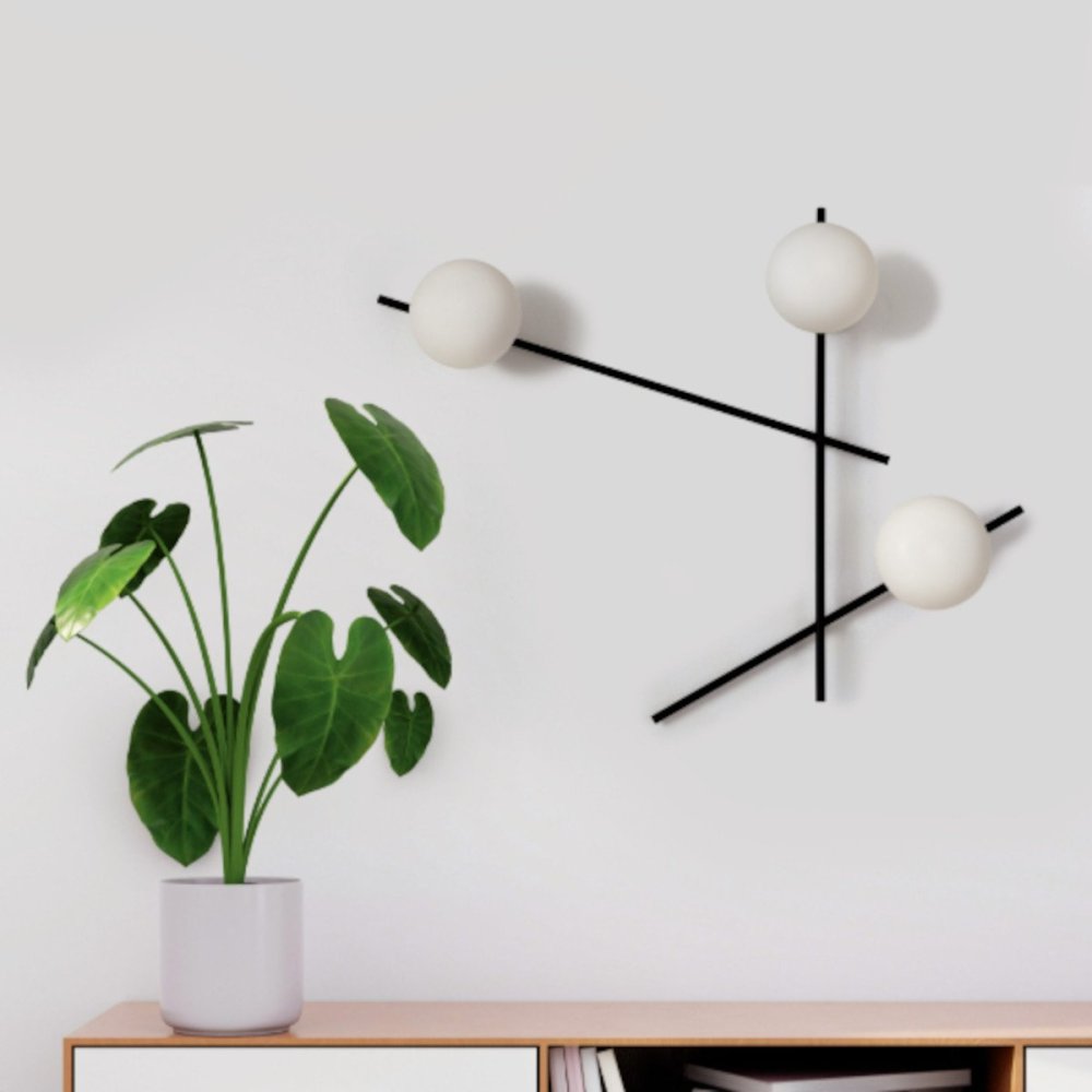 Applique moderna Miloox MIKADO 1744.176 1744.219 G9 LED