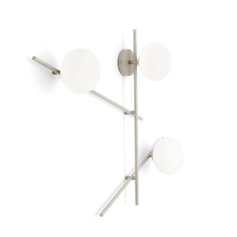 Lámpara de pared moderna Miloox MIKADO 1744.373 1744.377 G9 LED
