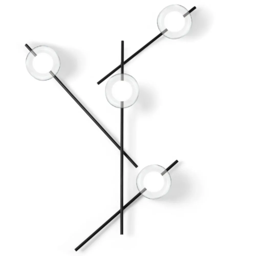 Applique moderne Miloox MIKADO 1744.177 1744.220 G9 LED