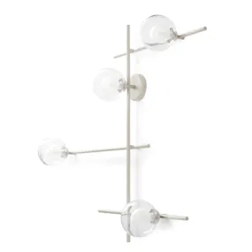 Lámpara de pared moderna Miloox MIKADO 1744.374 1744.378 G9 LED