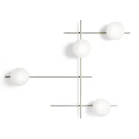 Lámpara de pared moderna Miloox MIKADO 1744.374 1744.378 G9 LED