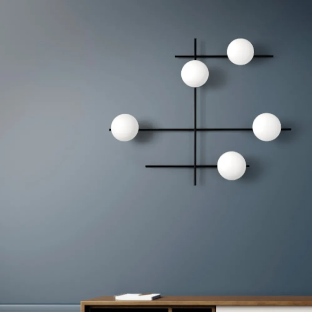 Applique murale moderne Miloox MIKADO 1744.178 1744.221 G9 LED