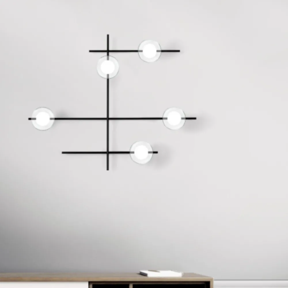Applique moderna Miloox MIKADO 1744.178 1744.221 G9 LED