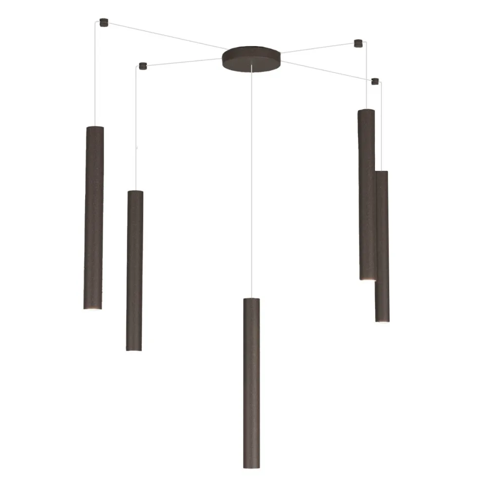 Lampe supérieure TUBE ROND 1174 S5 lustre