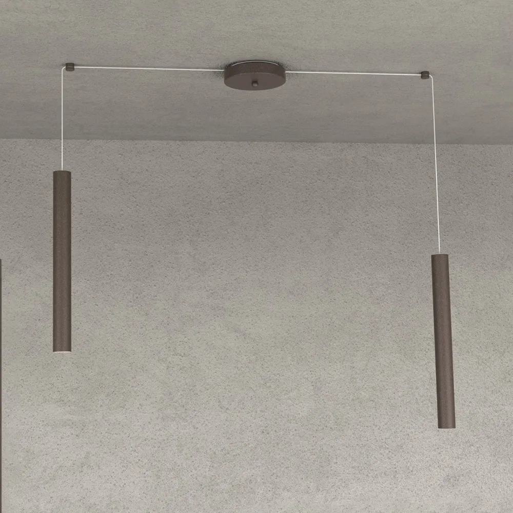 Oberlicht-Kronleuchter ROUND TUBE 1174 S2