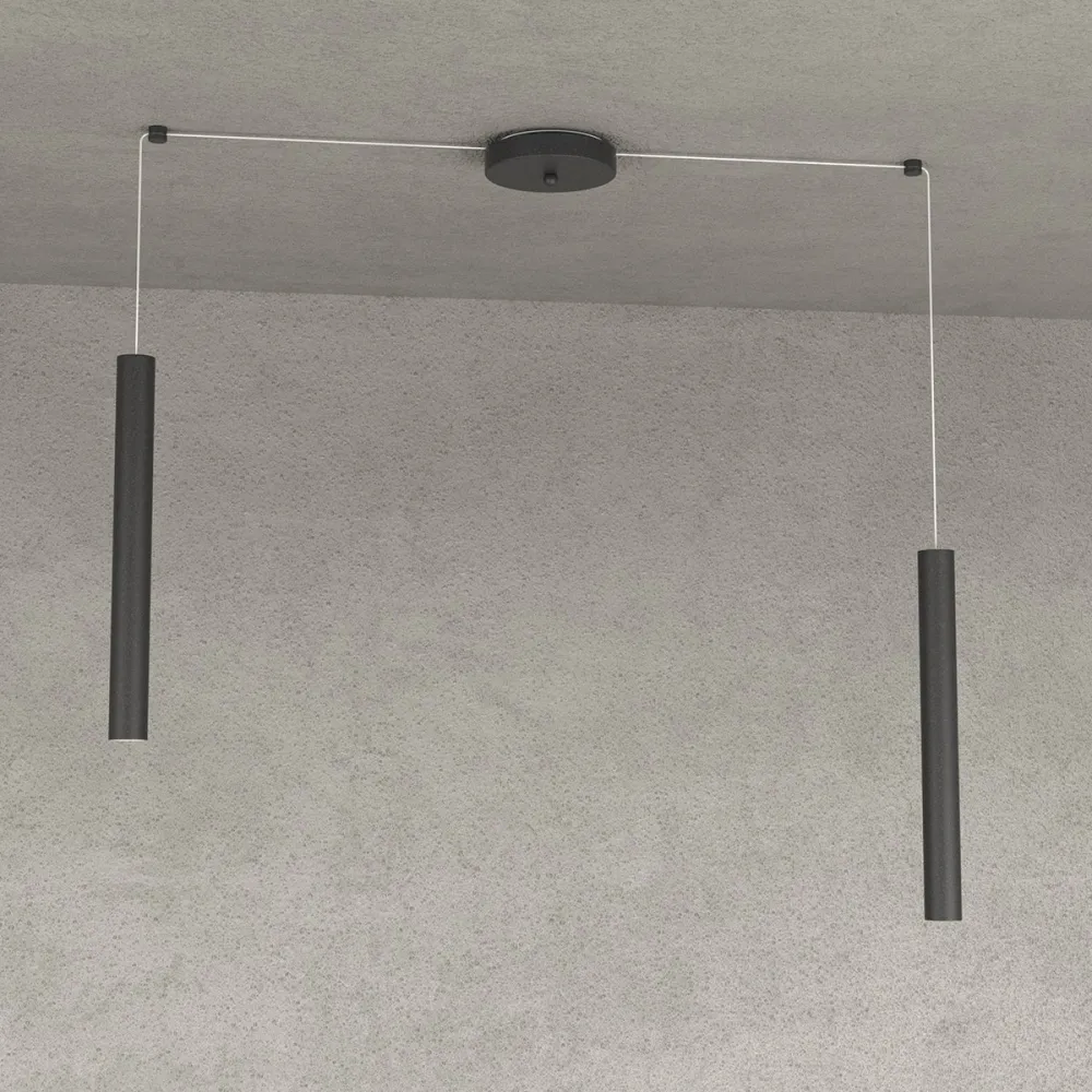 Lampadario Top light ROUND TUBE 1174 S2