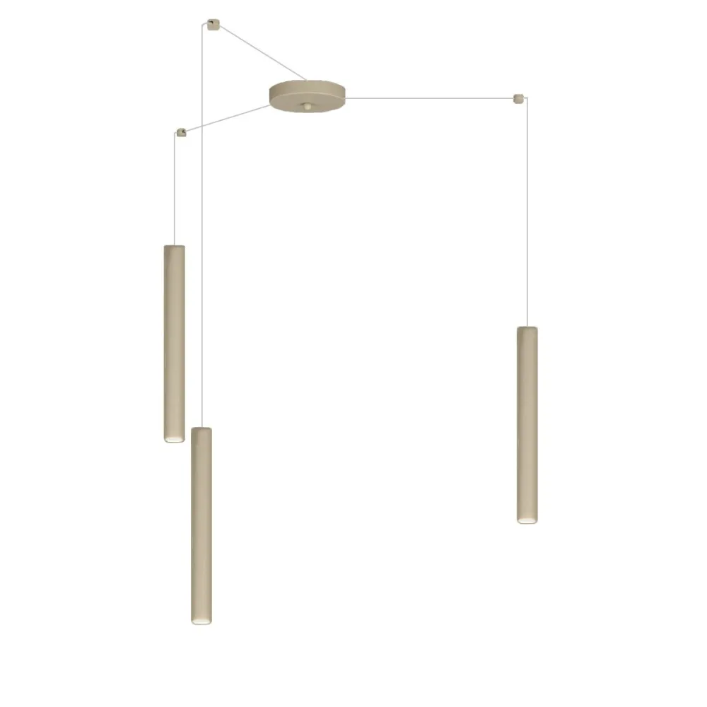 Lampe supérieure TUBE ROND 1174 S3 lustre