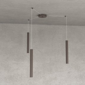 Oberlicht-Kronleuchter ROUND TUBE 1174 S3
