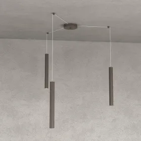 Oberlicht-Kronleuchter ROUND TUBE 1174 S3