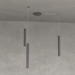 Oberlicht-Kronleuchter ROUND TUBE 1174 S3