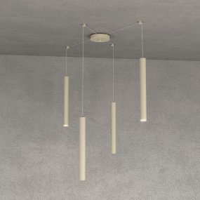 Plafonnier TUBE ROND 1174 S4 lustre