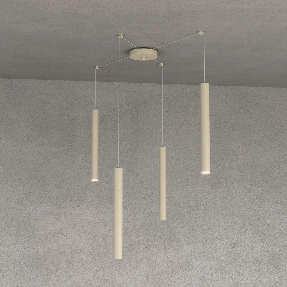 Plafonnier TUBE ROND 1174 S4 lustre