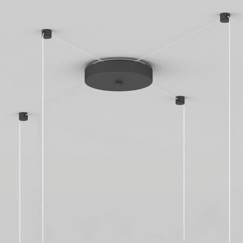 Aufsatzleuchte ROUND TUBE 1174 S4 Kronleuchter