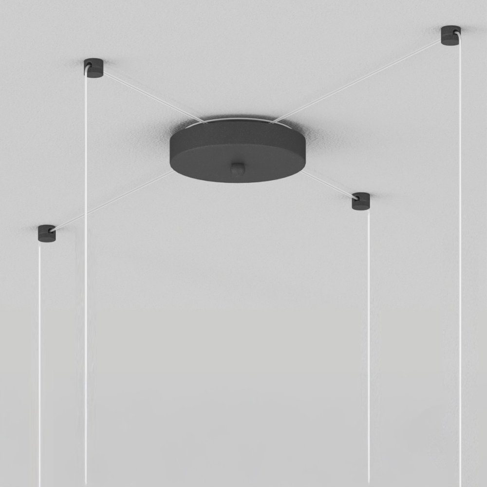 Plafonnier TUBE ROND 1174 S4 lustre