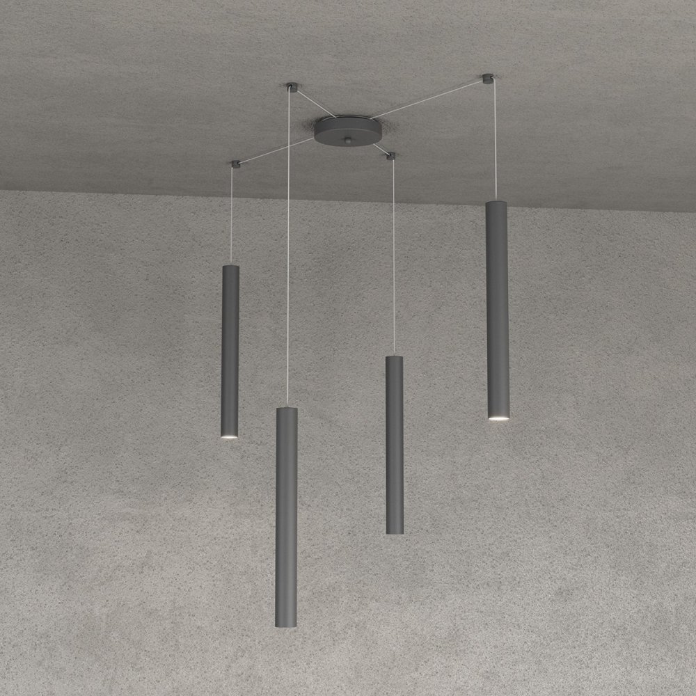 Plafonnier TUBE ROND 1174 S4 lustre