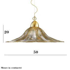 Lampadario classico Due P illuminazione GOLD 2324 S1