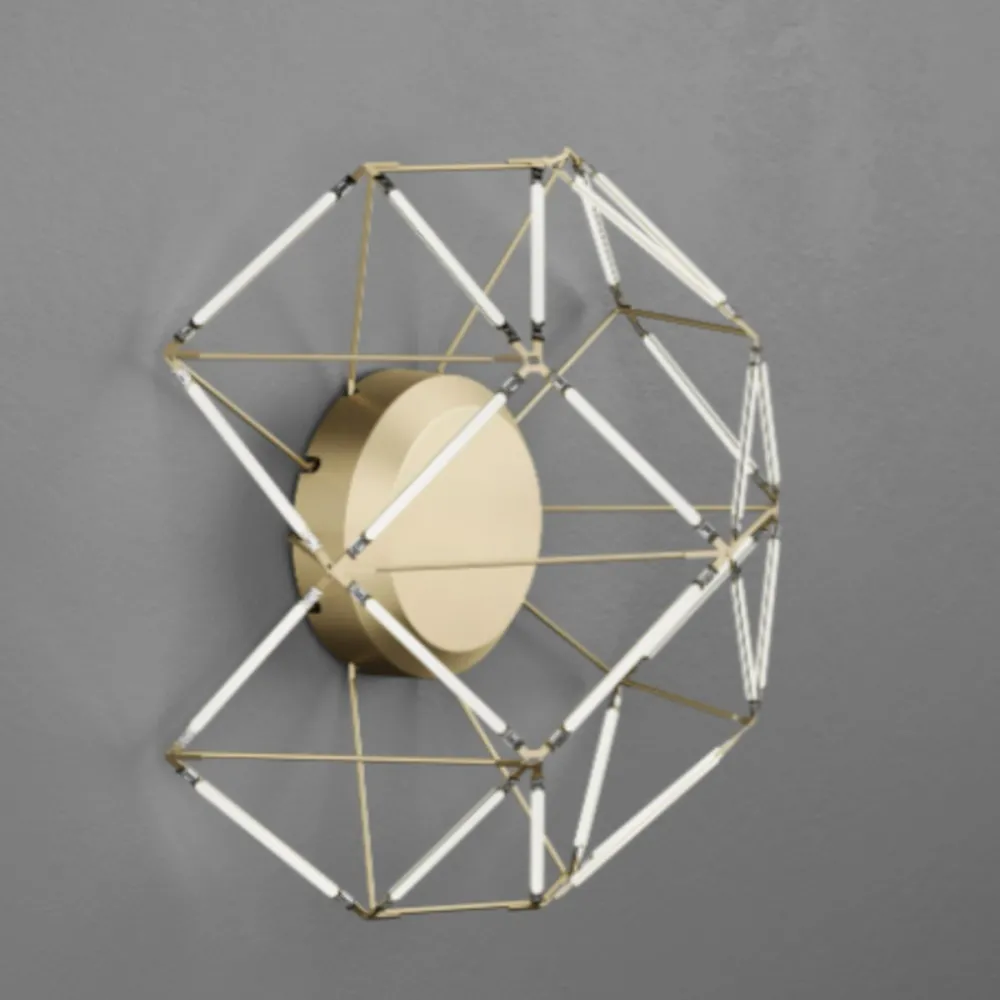 Klassische Urban Wandleuchte EUCLIDE 1822 10 3000 LED