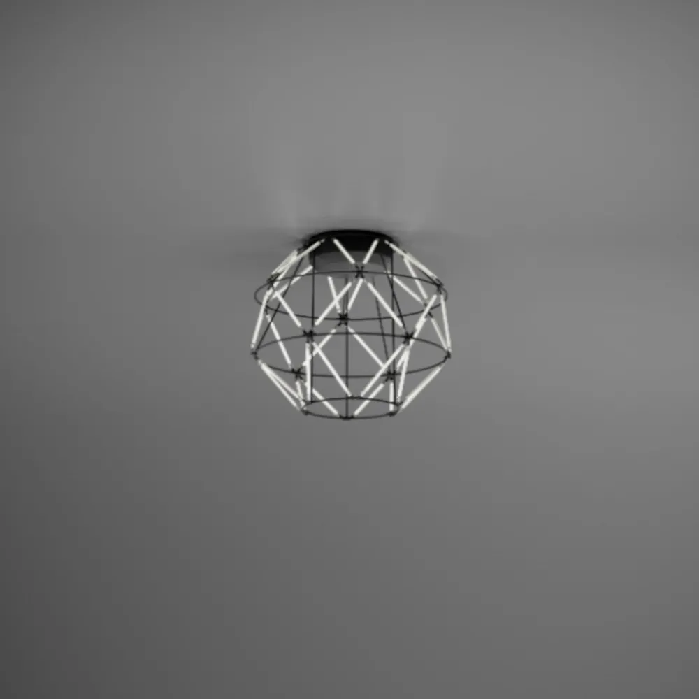 Plafoniera moderna Urban EUCLIDE PL 3000 LED metallo