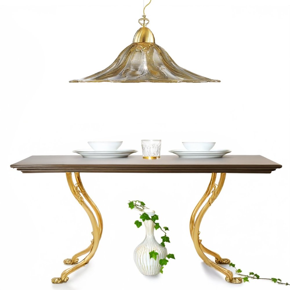 Lampadario classico Due P illuminazione GOLD 2324 S1