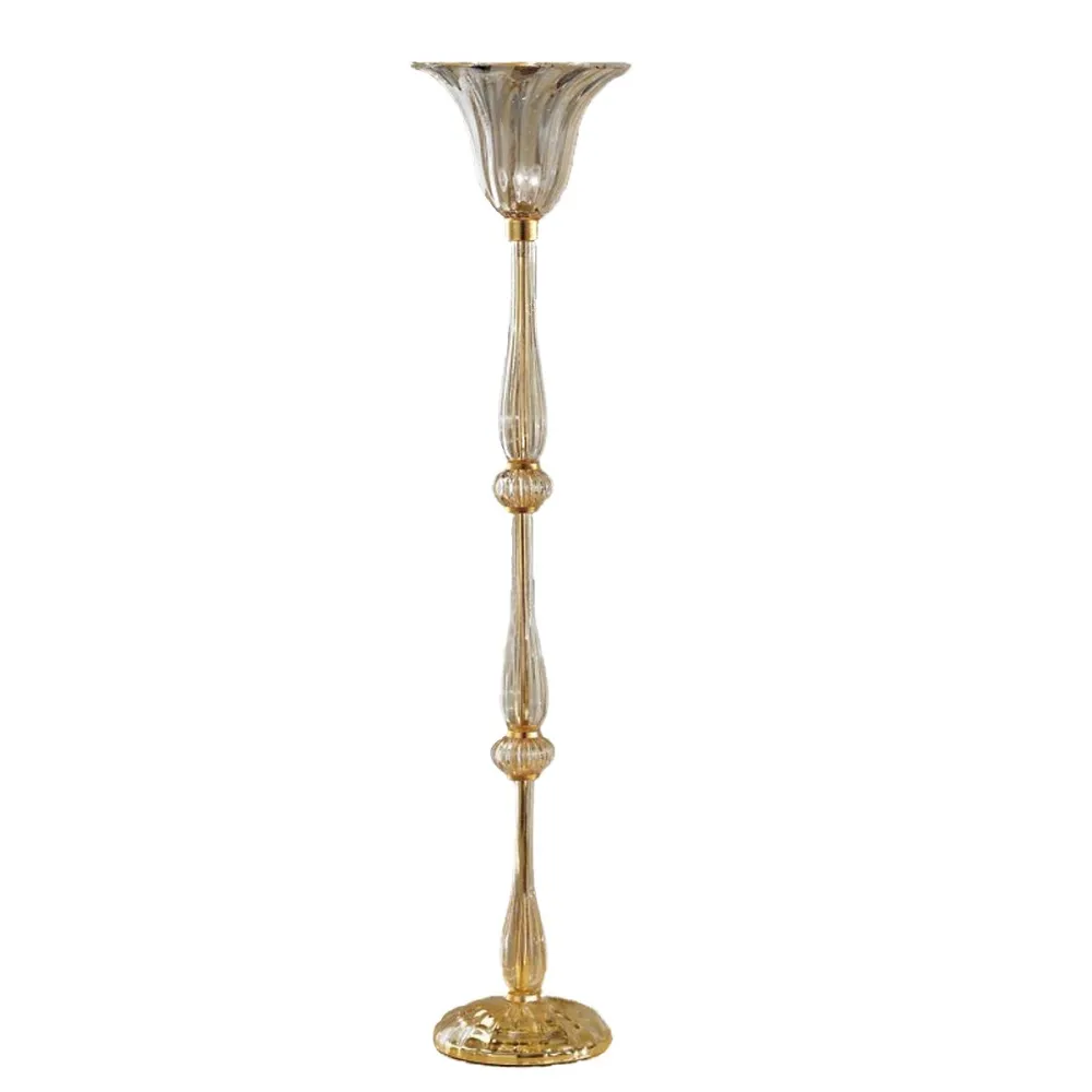Lampadaire classique Due P lighting 2326 P E27 LED verre soufflé