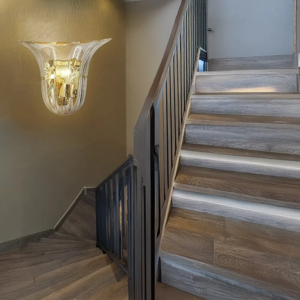 Lámpara de pared clásica Due P Lighting GOLD 2320 AP E27 LED