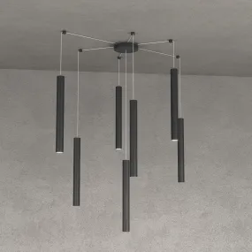 Lampadario Top light ROUND TUBE 1174 S7