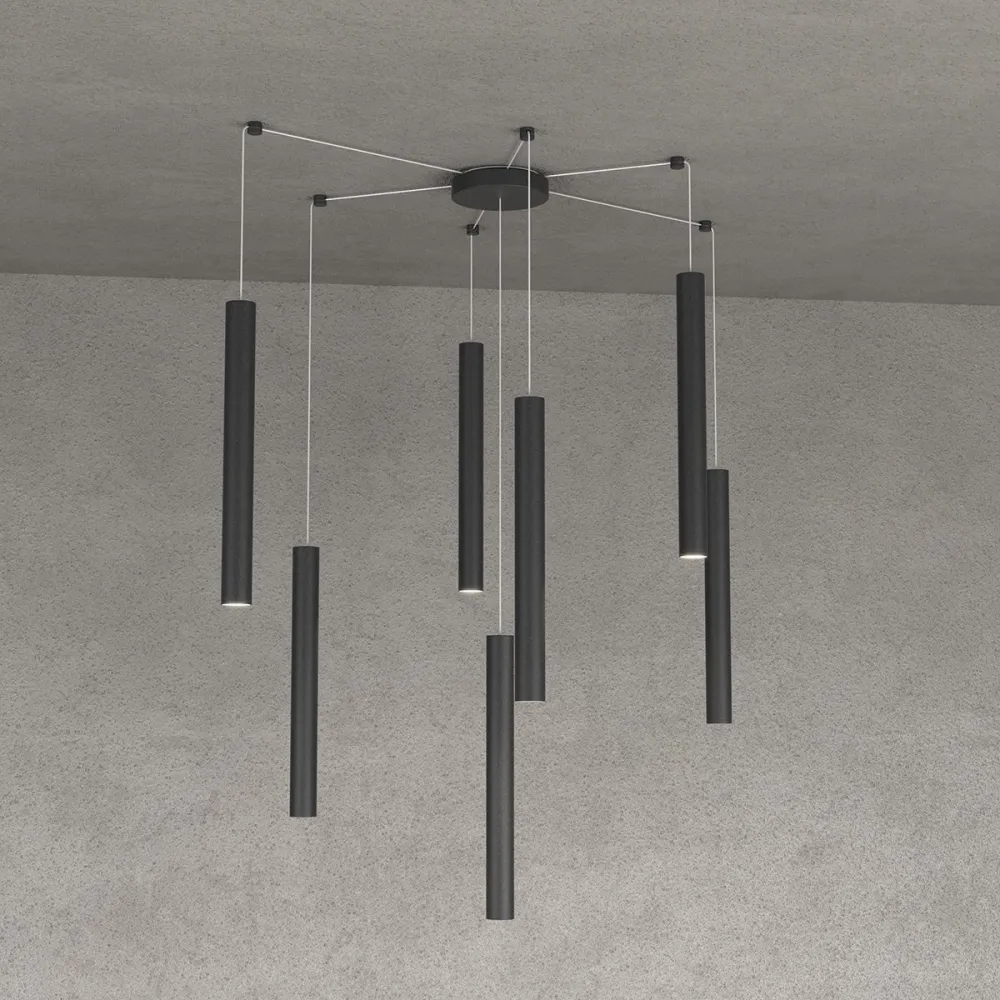 Toplight ROUND TUBE 1174 S7 Kronleuchter