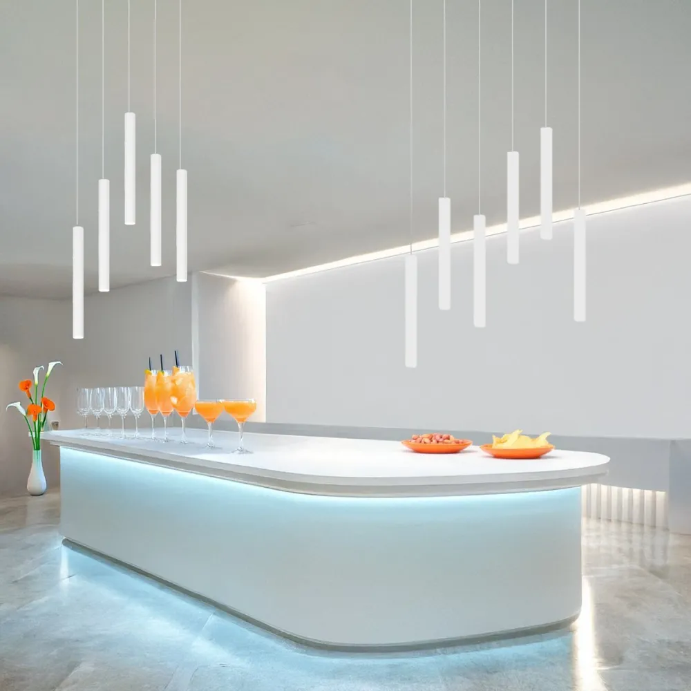 Oberlicht-Kronleuchter ROUND TUBE 1174 S5