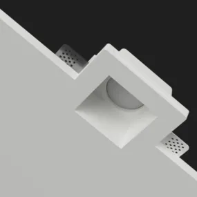 Foco empotrable de yeso Lampadari Bartalini ORDAUQ 085 GU10 LED