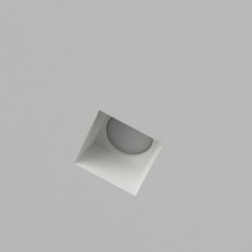 Foco empotrable de yeso Lampadari Bartalini ORDAUQ 085 GU10 LED