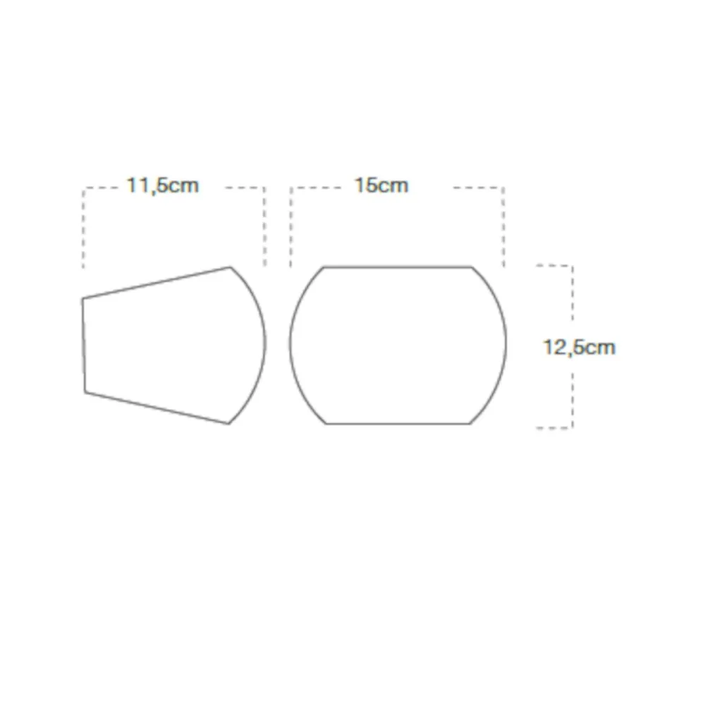 Applique gesso Lampadari Bartalini LLAB G9 LED