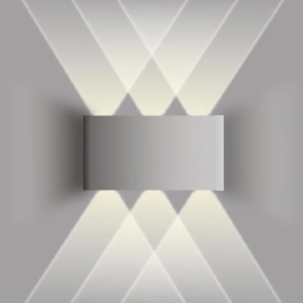 Led-wandleuchte Lampadari Bartalini ENETA WHITE IP65