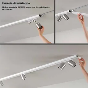 Rail d'éclairage pour projecteur Perenz SNODO 8292N 8290N 8294