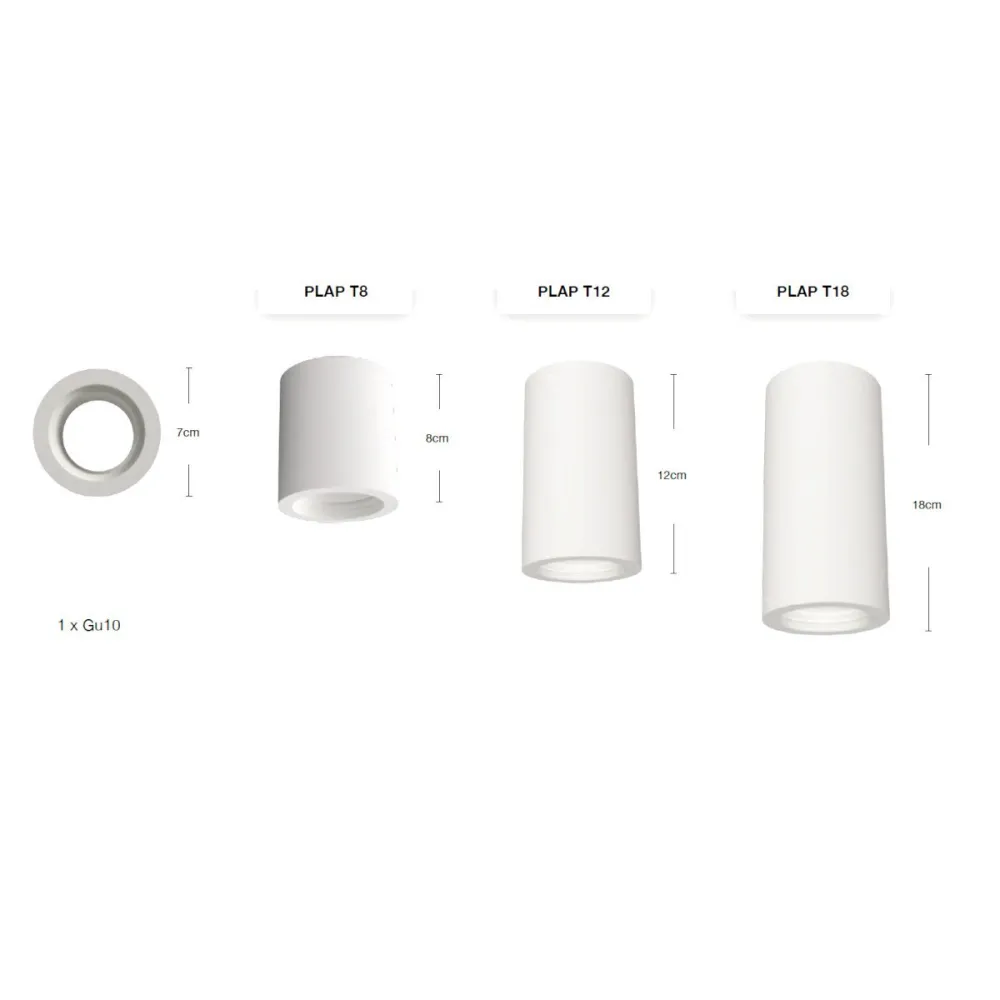 Lampadari Bartalini PALP T8 T12 T18 GU10 LED Lustres