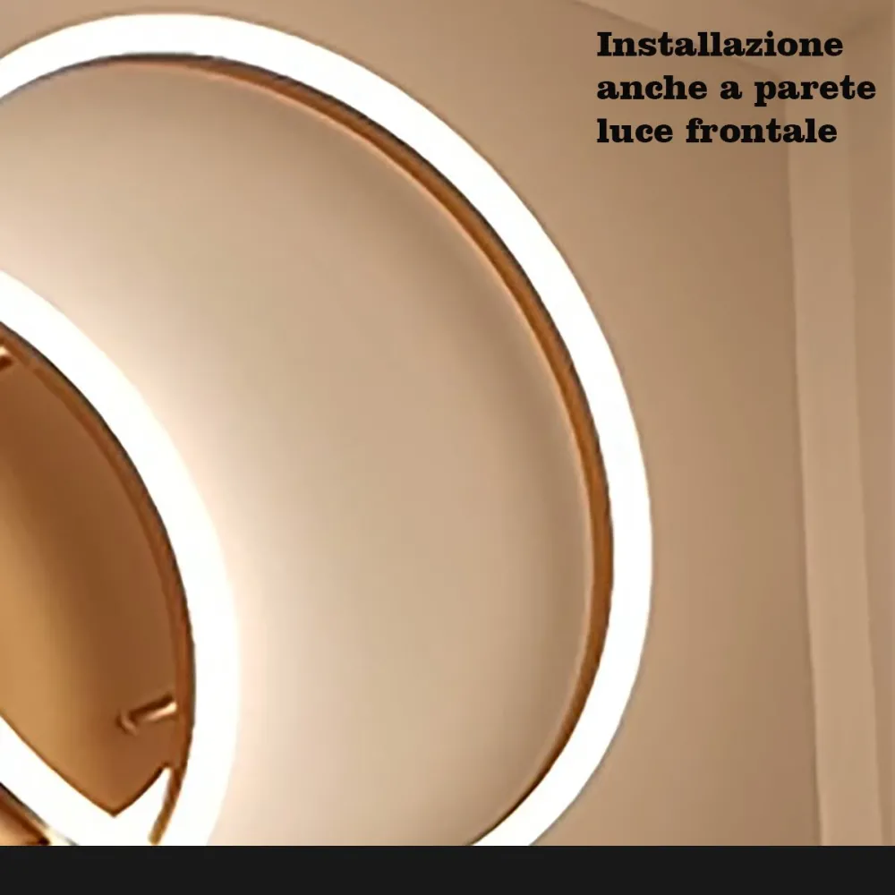 Plafoniera classica Redo Group ORBIT 80+60 LED CCT
