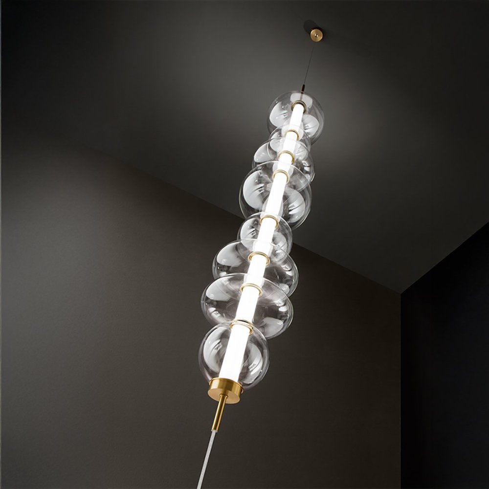 Perenz BUBBLES 8165 TR LC dimmbare LED Boden-Deckenleuchte