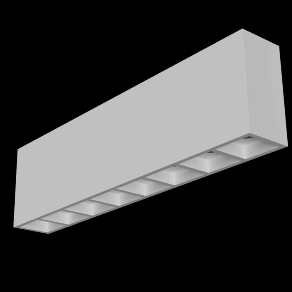 Plafonnier en plâtre Lampadari Bartalini AENIL T8 GU10 LED Lustres