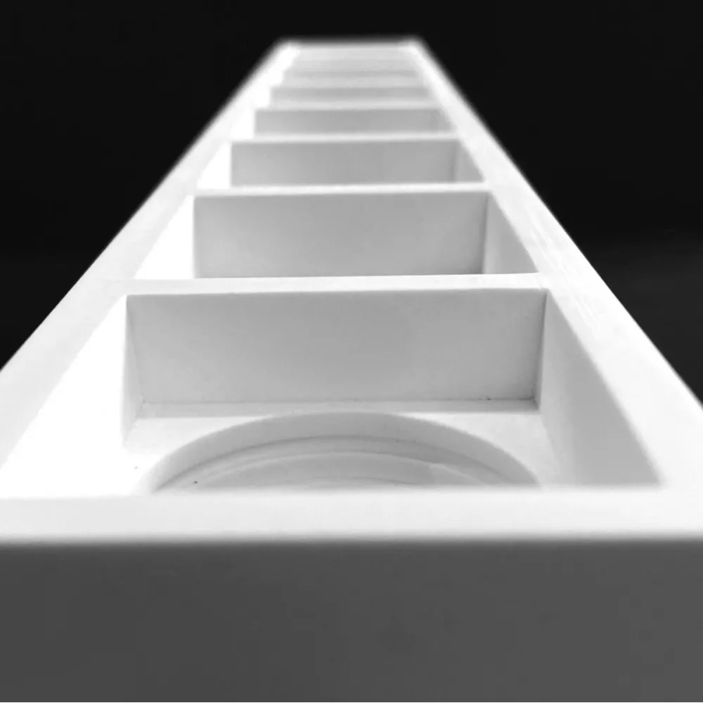 Plafonnier en plâtre Lampadari Bartalini AENIL T8 GU10 LED Lustres