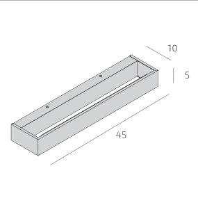 Lámpara de pared clásica Top Light BIOS 1213 45