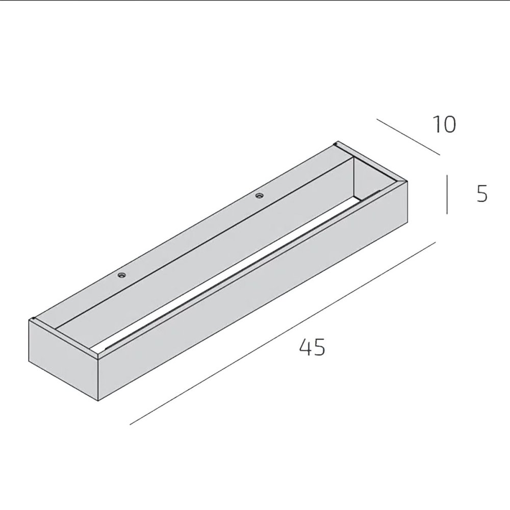 Lámpara de pared clásica Top Light BIOS 1213 45