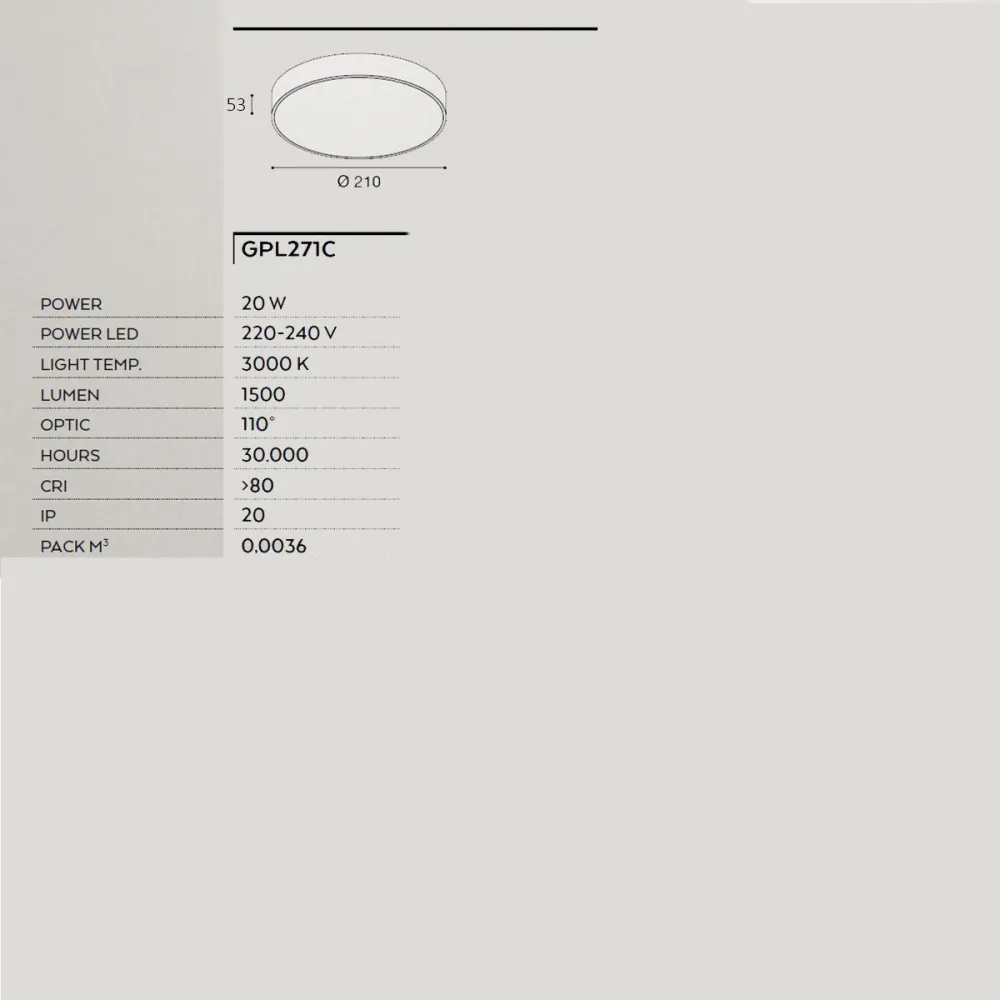 Gea Led CLOE 35 GPL271C